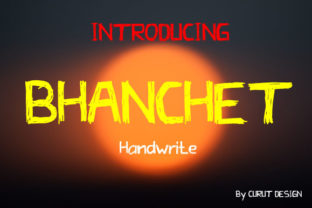 Bhanchet: A Bold Script Font for Eye-Catching Web Design