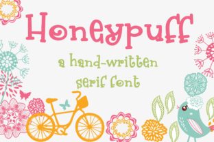 Bring Charm to Your Creations with Honeypuff Font