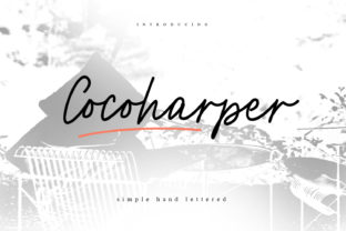 Cocoharper: A Charming Script Font for Editorial Design