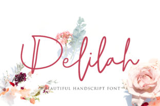 Delilah: The Script Font for Stunning Campaign Visuals