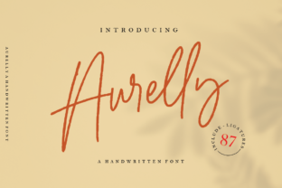 Discover Aurelly: A Delicate and Sweet Script for Modern Elegance