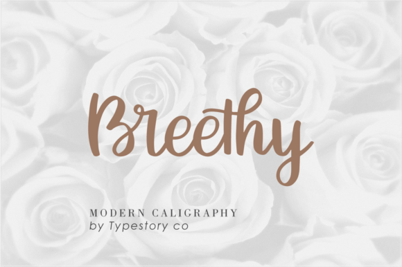 Discover Breethy: The Perfect Font for Craft and Design