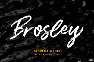 Discover Brosley: A Handlettered Script for Modern Branding