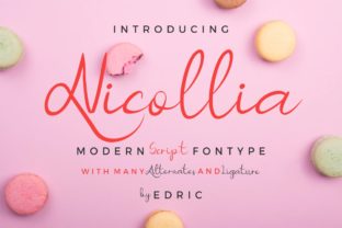 Discover Nicollia: A Bold and Charming Handwritten Font
