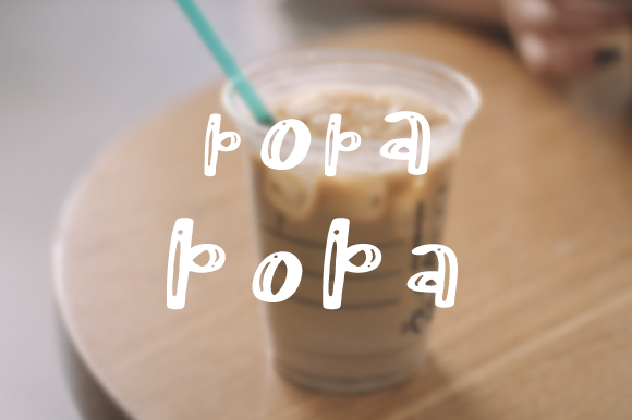 Discover the Charm of Boba Boba: A Handwritten Font for Makers