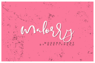 Discover The Malorry: A Fresh and Authentic Script Font