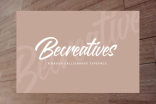 Discovering Becreatives: A Modern Script for Editorial Design