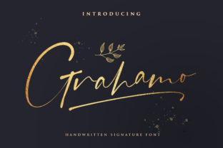 Discovering Grahamo: A Charming Script for Editorial Design