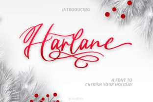 Discovering Harlane: A Charming Script Font for Editorial Design