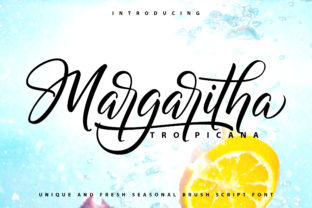 Elevate Your Brand with Margaritha Tropicana Font
