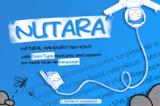 Enhance Your Brand with Nutara: A Sweet and Cool Handwritten Font