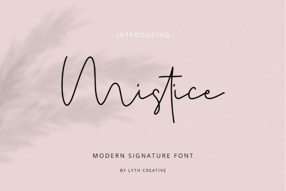 Enhance Your Web Design with Mistice Font