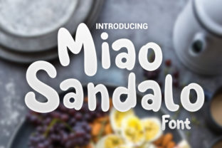 Exploring Miao Sandalo: A Sweet and Elegant Handmade Font