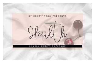 Health: A Sweet Script Font for Engaging Campaigns