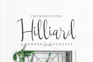 Hilliard: A Modern Handwritten Font for Editorial Design