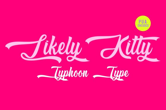 Likely Kitty: A Charming Script Font for Creative Web Design