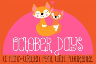 October Days: A Perfect Autumn Font for Your Brand