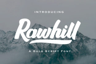 Rawhill: A Bold Script Font for Eye-Catching Web Design