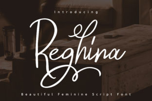 Reghina: A Script Font for Elegant Editorial Design