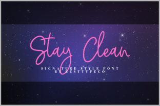 Stay Clean: A Font for Modern Editorial Design