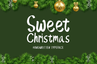 Sweet Christmas: A Charming Script Font for Festive Campaigns