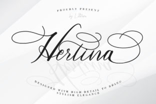 Transform Your Brand with Hertina: A Modern Script Font