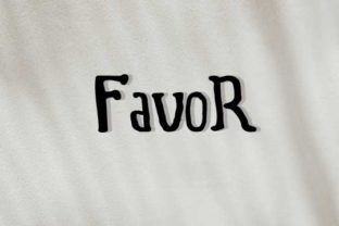 Transform Your Brand with the Elegant Favor Font